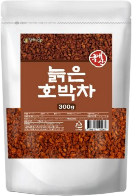 건강부록 국산 볶은 늙은호박차 대용량 300g 식약처인증, 1개, 1개입