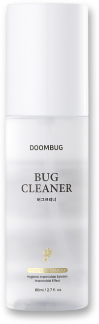 둠벅 버그크리너 80ml 내츄럴 피레트린 여행용 진드기 베드버그 빈대 퇴치제, 1개, 1개입
