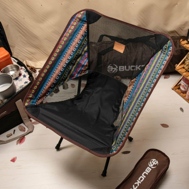 BUCK703 페어아일 초경량 캠핑의자 (+가방포함), 2개