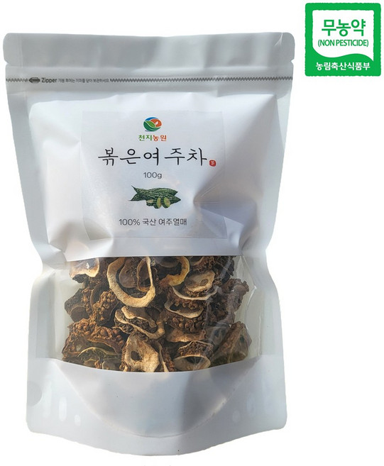 천지농원 국산 볶은 여주차 무농약 직접재배, 100g, 1개입, 1개