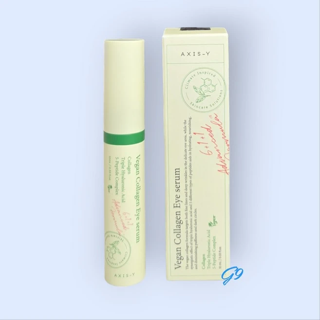 Axis Y 와이 Vegan Collagen Eye Serum 5 peptide Complex 10ml / 0.33 fl.oz. 1개 - 쿠팡