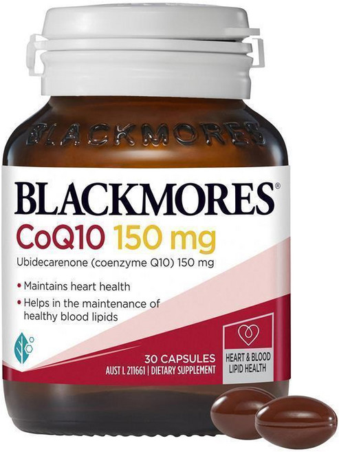 블랙모어스 CoQ10 150mg 캡슐, 30정, 1개