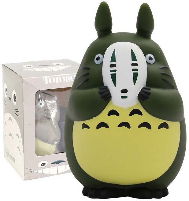 토토로 우산 피규어 캐릭터 장식품 감성 인테리어 소품, 1개