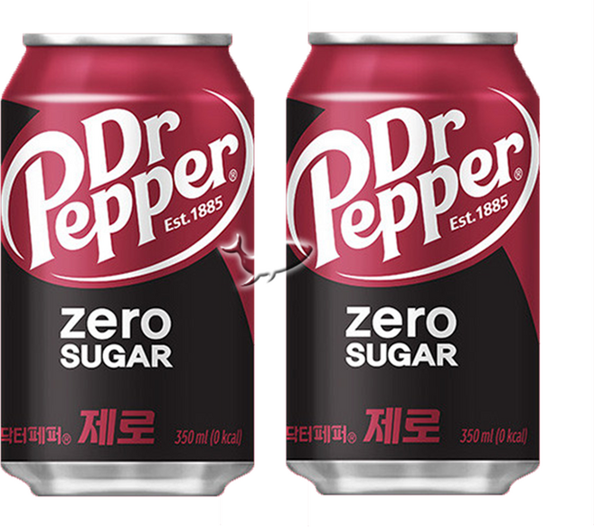 닥터페퍼 제로 350ml 5캔, 5개