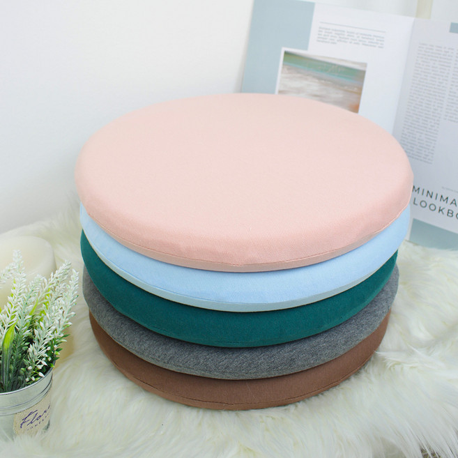 몽트노블 벤치 카페 식탁 메모리폼 원형 방석