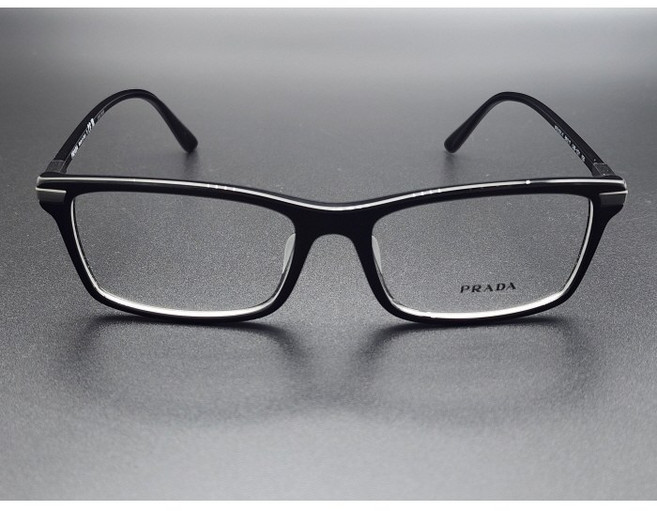 프라다 명품 안경 클래식디자인 사각 뿔테 VPR 03Y-F 아시안핏