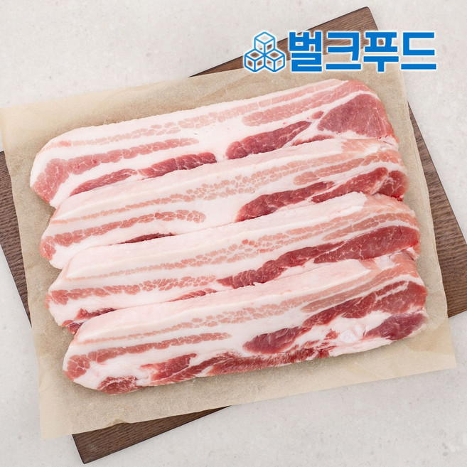 냉동 삼겹살 숯불용(2cm) 2kg 삼겹 돼지 고기, 1개