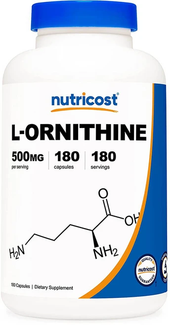 뉴트리코스트 L-오르니틴 500mg 180캡슐, 단품, 1개, 180회분 - 쿠팡