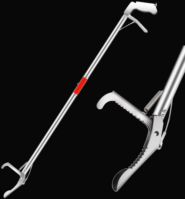 뱀집게 만능집게 스텐인레스 접이식 집게 악어집게 해루질집게 120cm, 1개