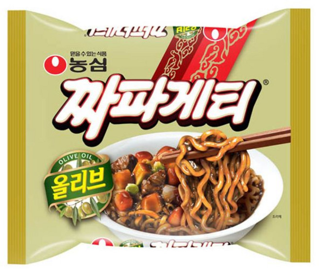 농심 올리브 짜파게티 봉지라면, 30개