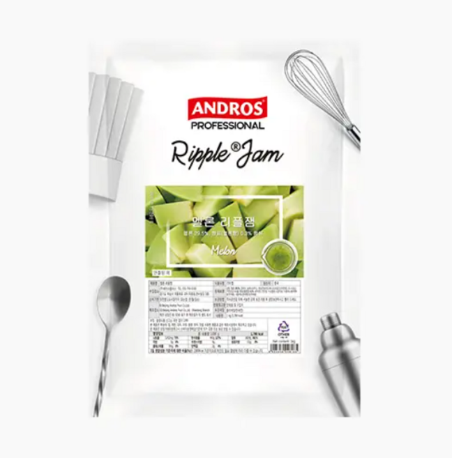 안드로스 멜론 리플잼, 1kg, 3개