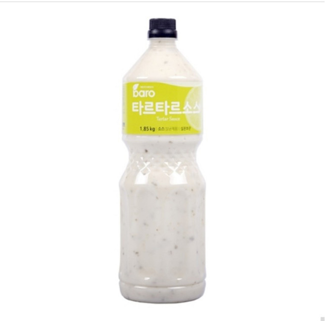 바로 타르타르소스 1.85kg 새우 생선 튀김 연어 생선까스 드레싱 업소용, 단품, 1개