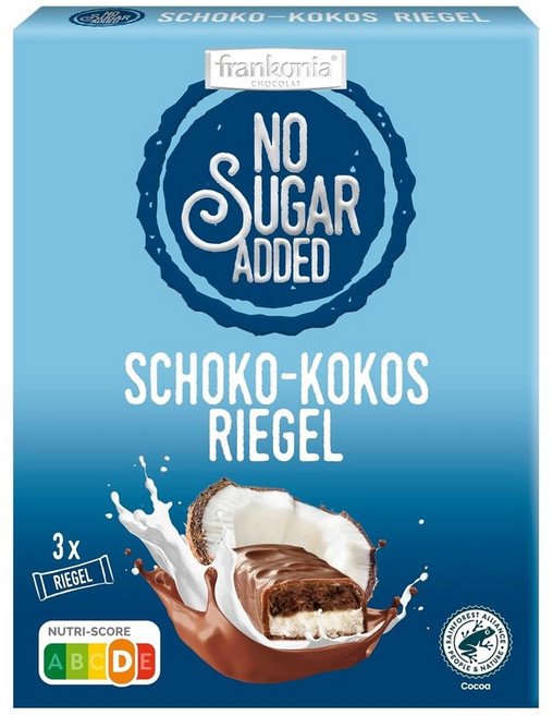 프랑코니아 무설탕 초콜릿 코코넛맛 100g frankonia CHOCOLAT NO SUGAR ADDED Schoko