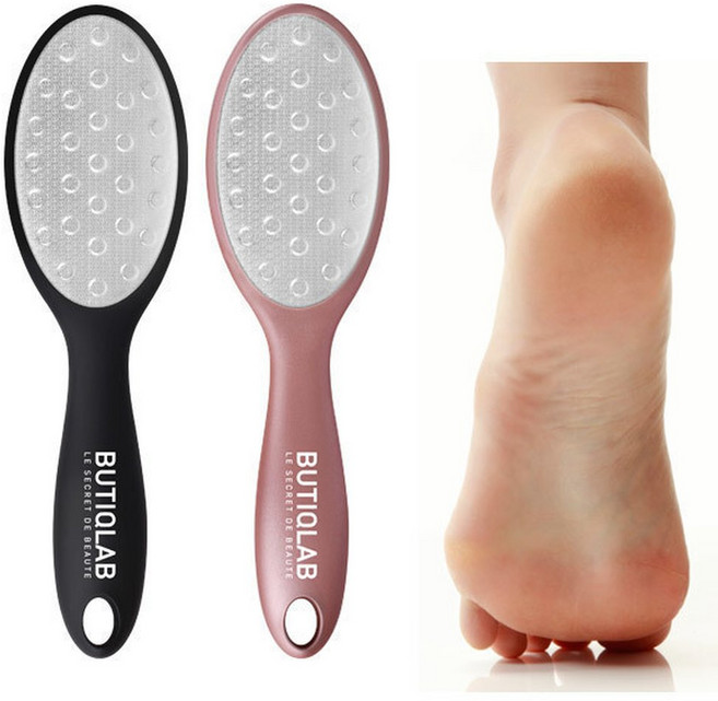 S메탈 발각질제거기 발바닥 발뒤꿈치 발굳은살 각질제거 풋파일, 1개