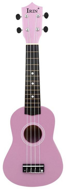 Zeyuan 어린이를위한 우쿨렐레 초보자 악기 어린이를위한 발렌타인 데이 선물 파티 장난감을위한 4 현 미니 기타 나무, 분홍색, 54cmx17cmx6cm, 목재, 1개
