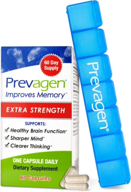 Prevagen Improves Memory 엑스트라스트렝스 20mg 60캡슐 아포에쿠린, 비건, 성인남녀공용, 알약/캡슐, 1개, 60정 - 쿠팡