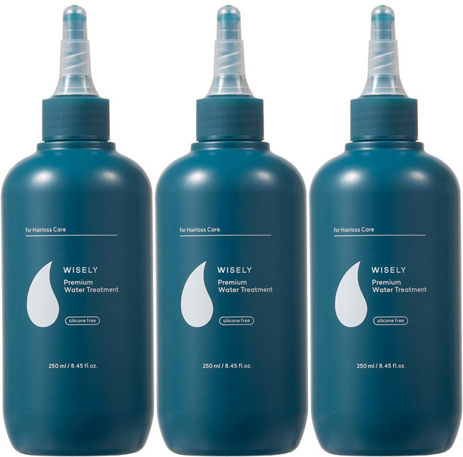 와이즐리 탈모 케어 단백질 아미노산 워터 트리트먼트, 3개, 250ml