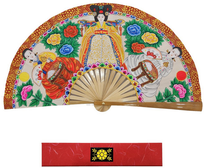 황후마마 삼대신 부채 - 불사대신 점상 이, 1개