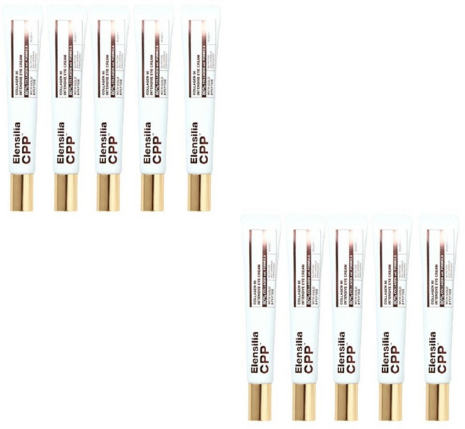 최신생산 엘렌실라 씨피피 콜라겐 80 인텐시브 아이크림 20g x5P 세트 1021642, 10개