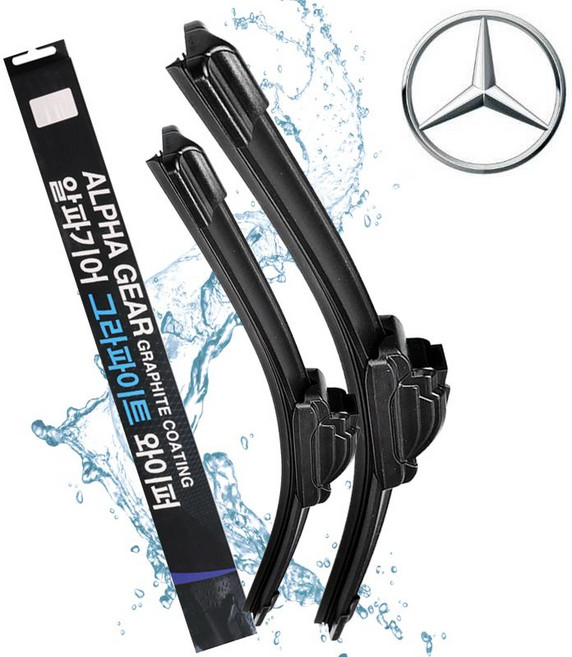 벤츠 그라파이트 와이퍼 E클래스 W212 A207 C207 순정형 09-14년, 09년하반-14년상반기, 상세페이지 참조