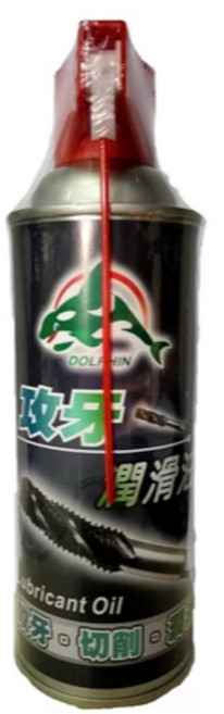 DOLPHIN 噴霧式 攻牙潤滑油 450ml, 1個