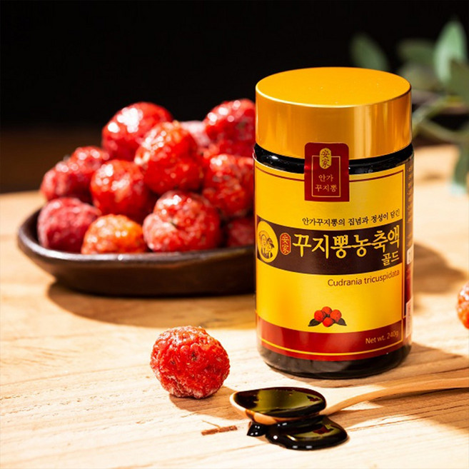 (진안꾸지뽕영농조합) 안가꾸지뽕 농축액골드 세트 240g x 5병