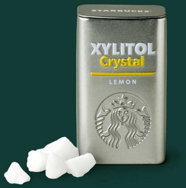 스타벅스 자일리톨 캔디 크리스탈 레몬 28g
