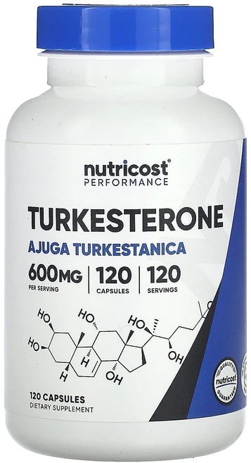 몸관리하세요 겨울입니다 Nutricost 운동 능력 터케스테론 600mg 캡슐 120정 특별관리진행, Nutricost운동능력터케스테론600mg캡슐120정, 1개 - 쿠팡