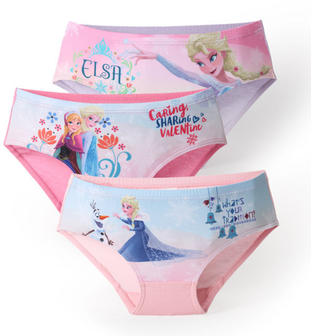 디즈니 겨울왕국엘사 아동팬티 3매세트 아동속옷 여아팬티 여아속옷