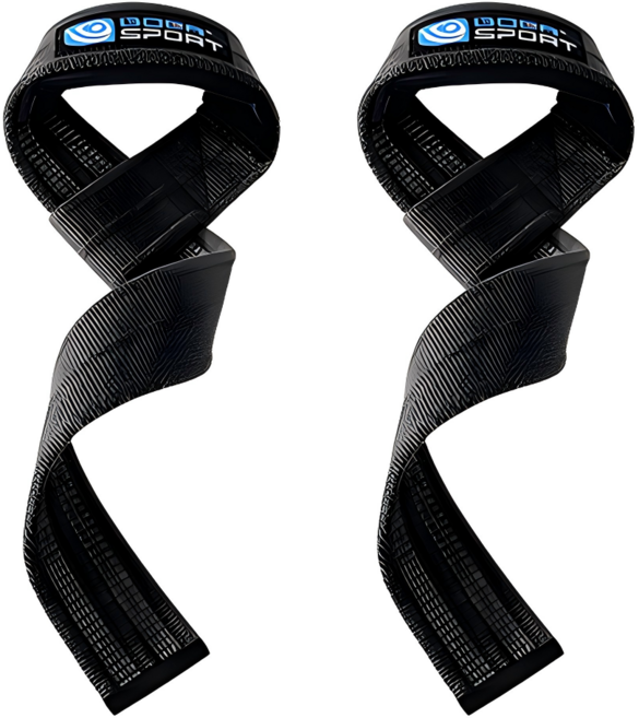 CIIECE 리프팅 논슬립 헬스 스트랩, 블랙, 1세트