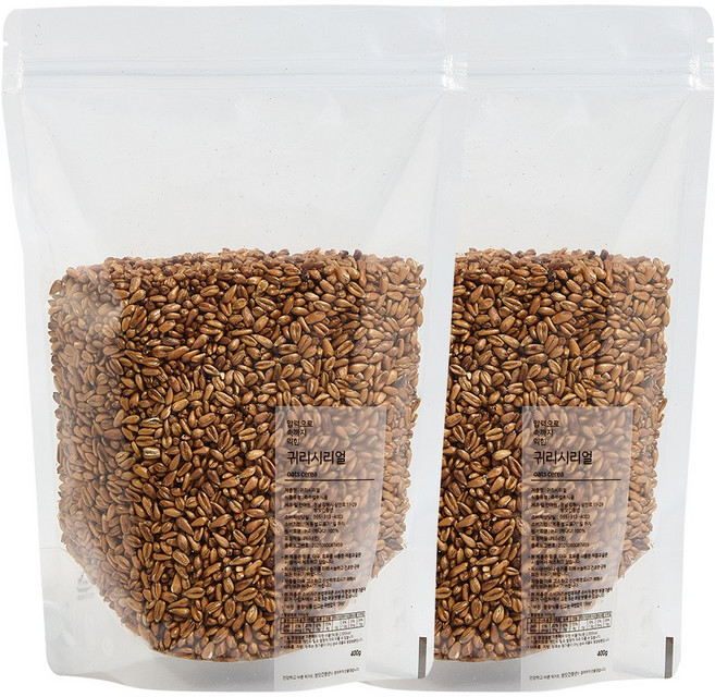 방앗간청년 귀리시리얼, 400g, 2개