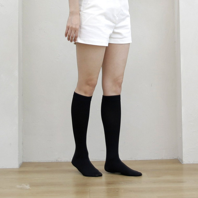 OMR-M282 의료용압박스타킹 발가락막힘형 승무원 간호사 스튜어디스