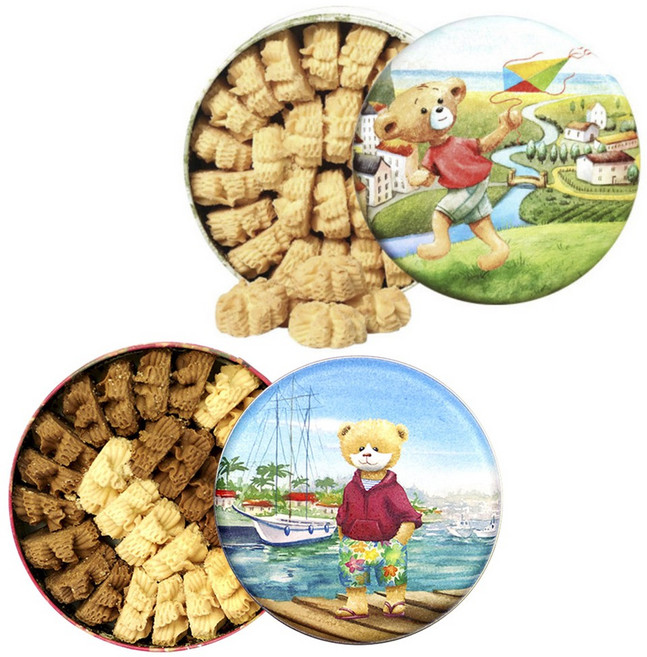 제니베이커리 스마트 베어 클래식 2 믹스 쿠키, 1세트, 640g