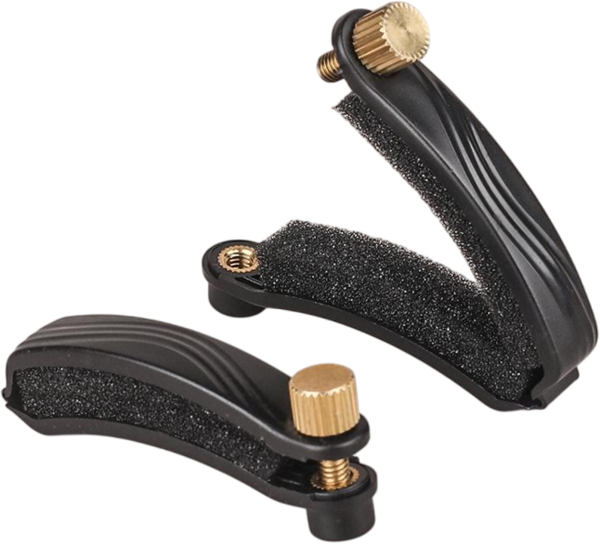 바이올린 약음기 민폐 무음 집게 현 진동 90% 제거 초등학생 연습 액세서리 1개, 검은색