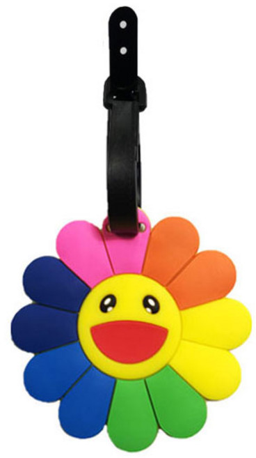 더시티오 3개묶음 캐리어네임택 여행가방 이름표 레인보우