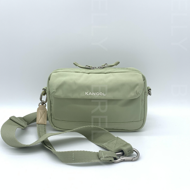 캉골 시즌신상 이지 트래블 카드수납 스몰 슬링백 크로스백 가방 (라잇그린)