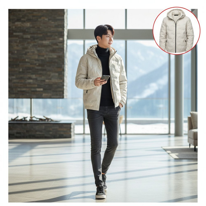 오버핏 숏패딩 겨울 점퍼 웰론 커플 학생 따뜻한 데일리 아우터