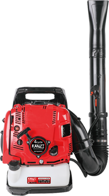 [ KANZI ] 4행정 엔진 송풍기 낙엽청소 브로워 제설작업 75.6cc 아파트 관리실, 1개
