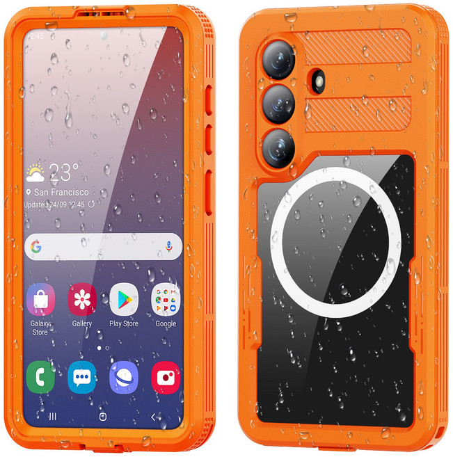 HTYVC 보호필름 세트 호환 스마트폰 케이스 휴대폰 갤럭시 s25/S26 시리즈 방수케이스 풀커버 - S25/ S25+/S25U +S26/ S26+/S26U 방진 방수 방, 1개