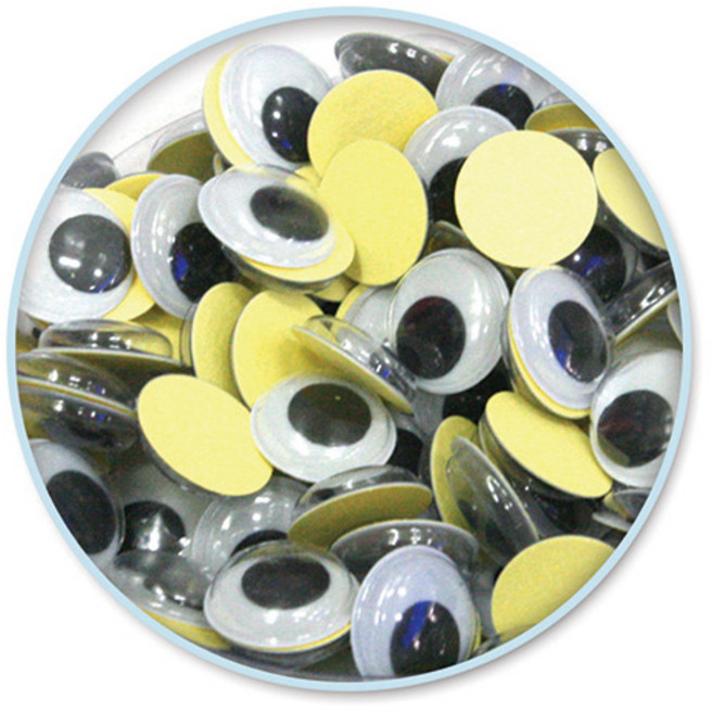 유니아트 5000 접착눈알 20mm, 1개