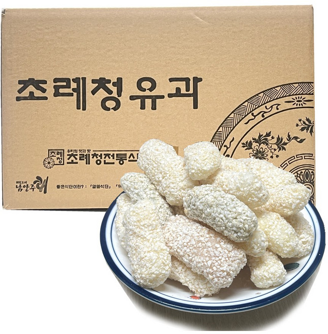 혼합 찹쌀한과 찹쌀유과 선물세트, 1개, 3kg