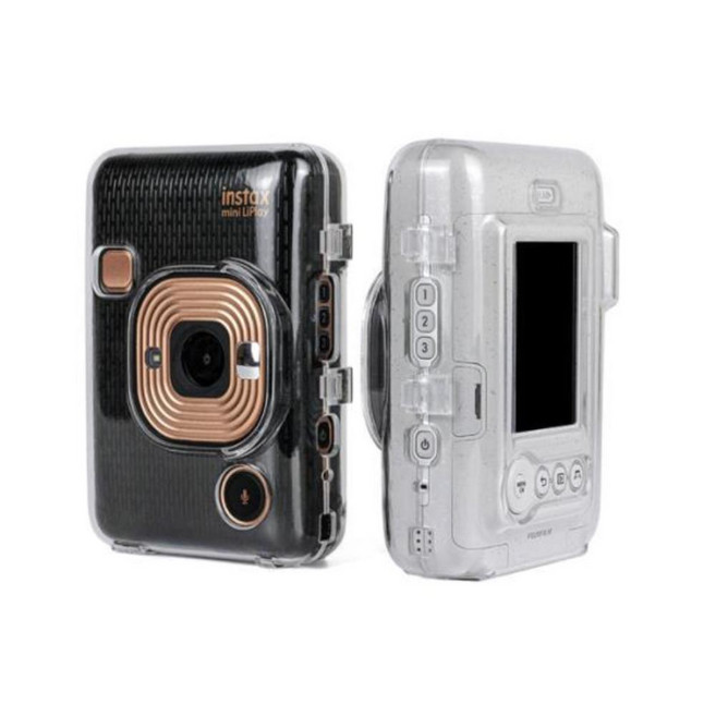폴라로이드카메라 인스탁스 미니 리플레이 투명 케이스 폴라로이드 가방 인스탁스 인스탁스미니11, ΩΔ리플레이케이스-투명Åψ, 1개