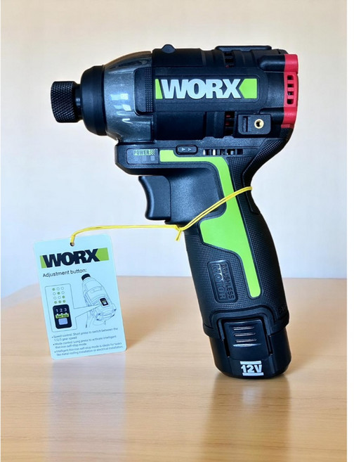 WORX 威克士 12V 無刷衝擊起子機 WU132X, 1個