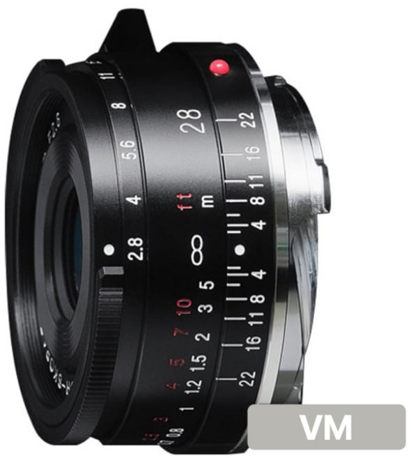 [정품등록시 5만 포인트 3년 보증] 보이그랜더 COLOR-SKOPAR 28mm F2.8 Aspherical Type II VM 마운트 (라이카 M 호환) Black