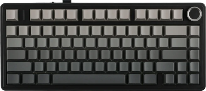 EPOMAKER x AULA F75 75% ANSI 핫스왑 가스켓 Bluetooth 5.0/2.4G 무선/유선 공구식 키보드 Mac/W, 03 LEOBOG Reaper Switch, 04 안티 골드
