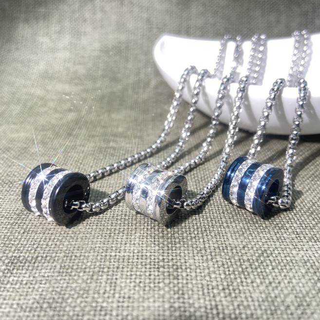 Leo Virtue 남자 랩다이아몬드 패션 목걸이 데일리 착용 고급 럭셔리 행운의 구슬 선물추천