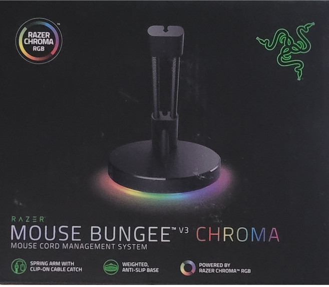 레이저 Mouse Bungee V3 Chroma, 혼합색상, 1개