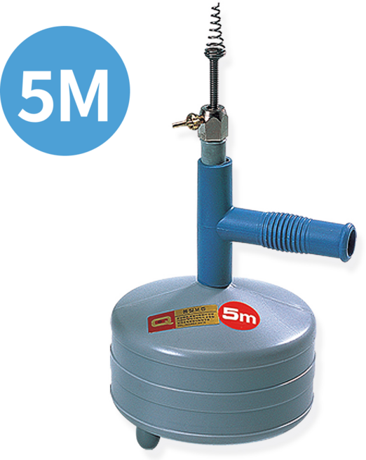 이지크린 스프링 청소기 하수구 뚫어뻥, 5m