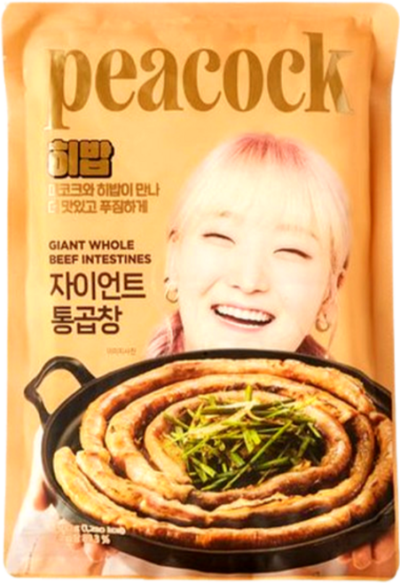 피코크 히밥 자이언트 통곱창, 1개, 500g