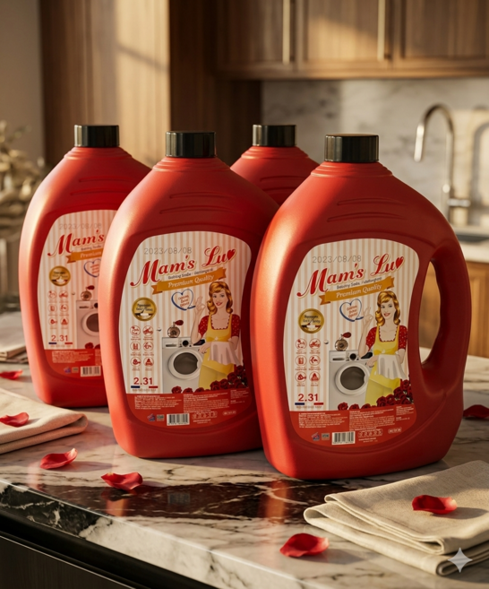 맘스럽 퍼퓸부케 세탁세제 본품, 2.5L, 8개